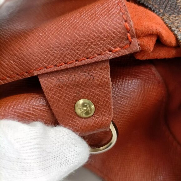 100% Authentic Louis Vuitton Musette Brown Damier Ebene Shoulder Bag - Picture 9 of 9